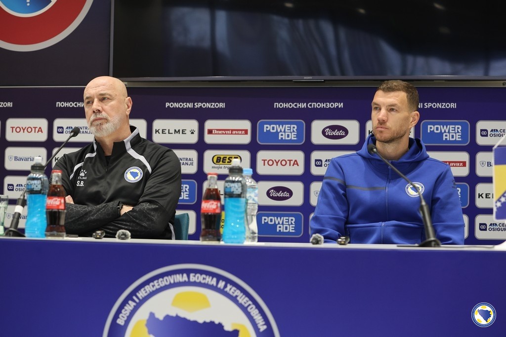 Gledajte UŽIVO press konferenciju Sergeja Barbareza i Edina Džeke!